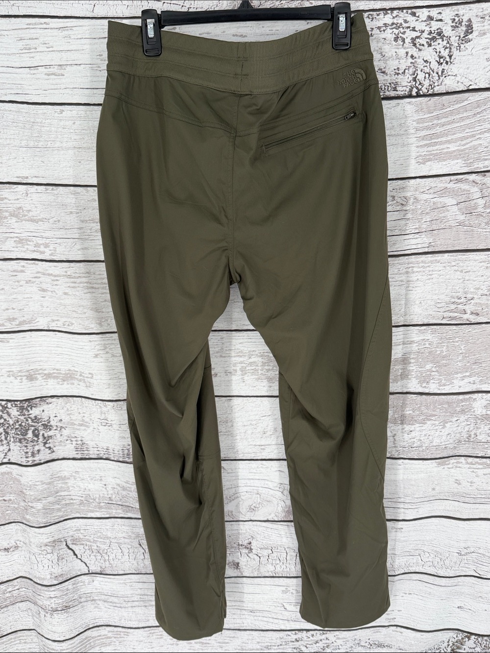 The North Face Women's Olive Green Drawstring Joggers - Picture 2 of 5